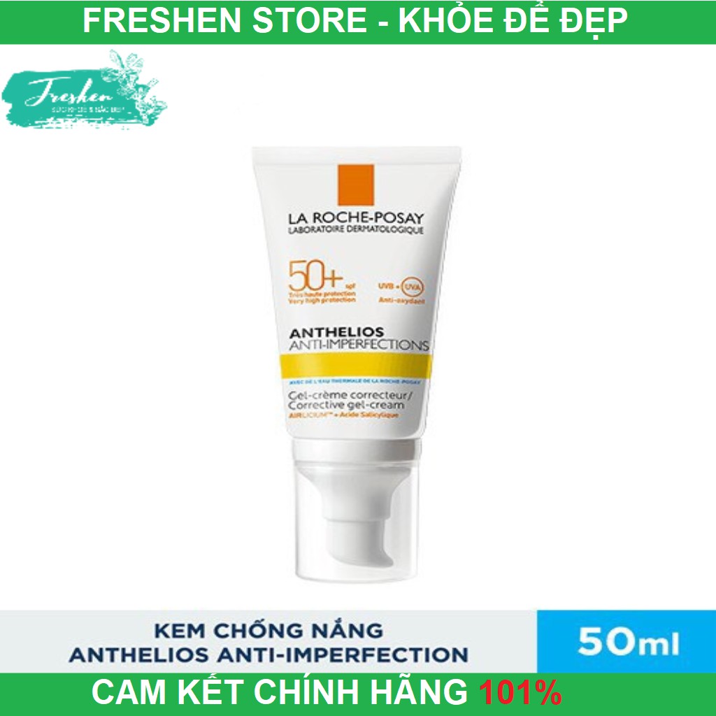 ✅ (CHÍNH HÃNG) Kem chống nắng giúp bảo vệ da dành cho da bóng dầu, dễ nổi mụn La Roche-Posay