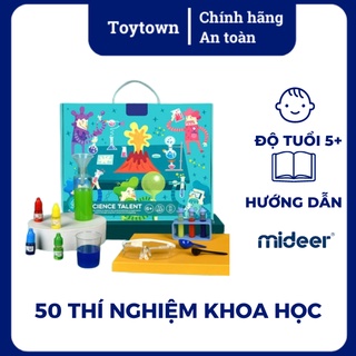 Mideer -  Bộ 50 thí nghiệm khoa học Science Talent - Hàng nhập khẩu chính hãng - CT7030