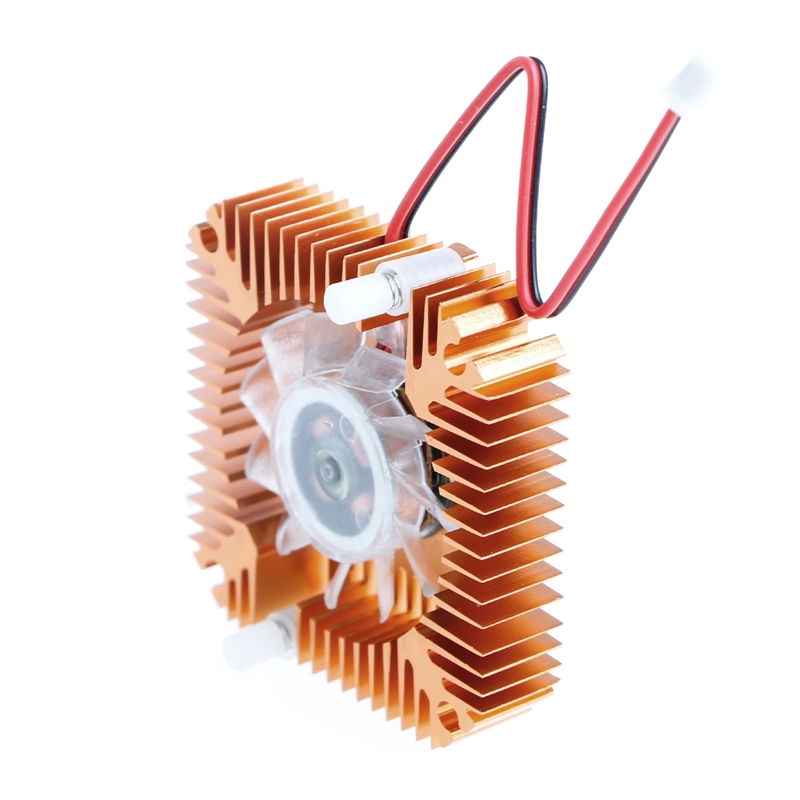 Quạt tản nhiệt làm mát 2 chấu 12V 0.10A 55mm thay thế cho card đồ họa máy tính bàn tiện dụng