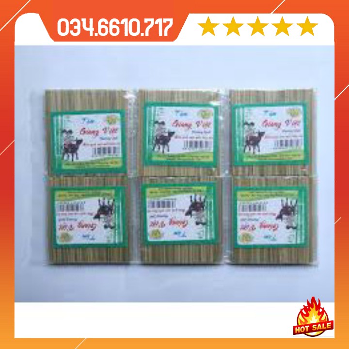 Sỉ 30 gói tăm xỉa răng Vip _ tăm tre Vip truyền thống