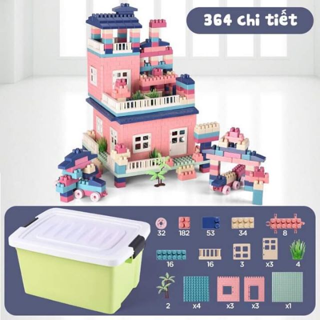 Bộ lắp ráp nhà Lego City Building cho bé