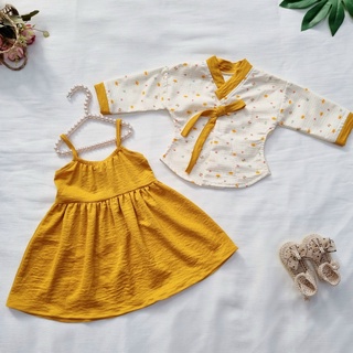 [ CÓ QUÀ TẶNG 💝] Đầm handbok bé gái