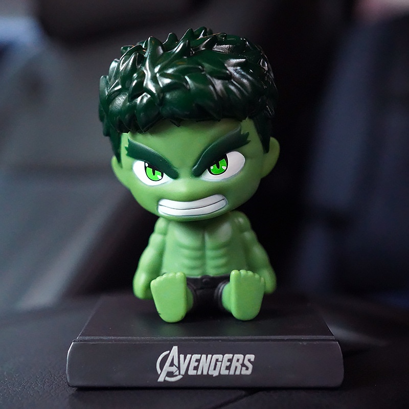 Mô Hình Avenger Trang Trí Decor Bàn Làm Việc Taplo Ô Tô Có Giá Đỡ Điện Thoại Cực Xinh - Phụ Kiện Xe Hơi Hitechlife