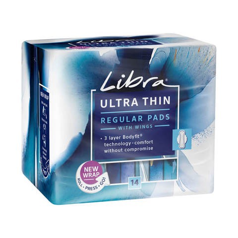 Băng vệ sinh Libra Invisible Light Pads 14 miếng siêu mỏng