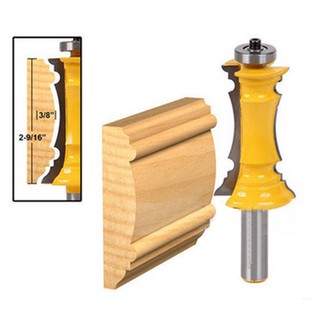Bộ 2 mũi phay gỗ khung tranh, cốt 12.7mm