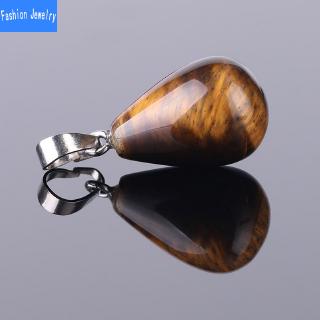 Mặt dây chuyền giọt nước đính đá tự nhiên