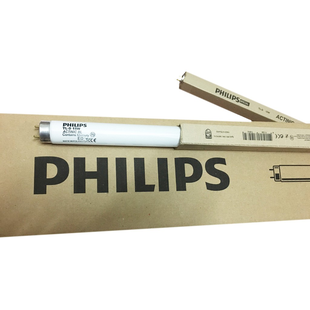 Bóng đèn bẫy con trùng, Bóng đèn thu hút diệt côn trùng 15W 45cm Philips