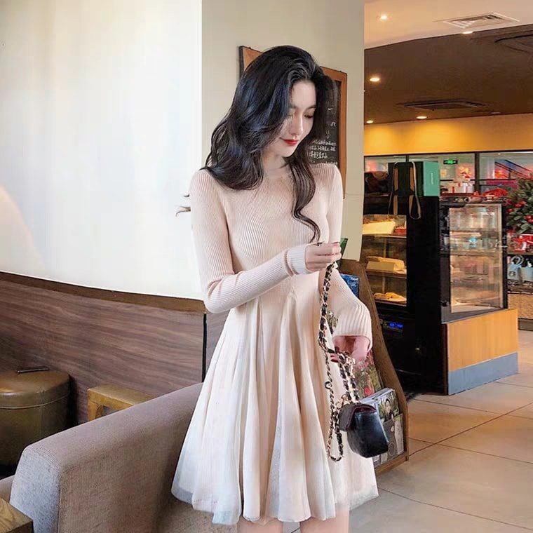 (ORDER) Váy len chân xòe phồng cổ tích