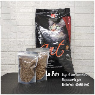 Hạt Khô Cat Eye Cho Mèo | Thức Ăn Hạt Khô CatEye túi zip 1kg | Hạt Cat Eye Cho Mèo