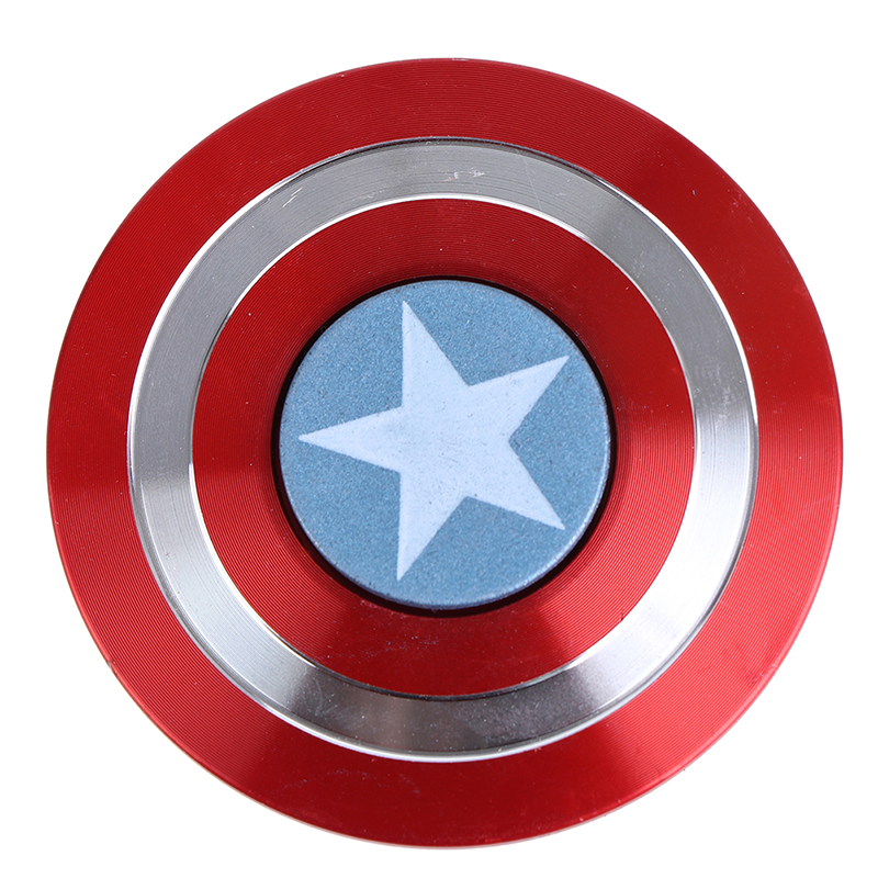 (Mới) Con Quay Đồ Chơi Fidget Spinner Hình Captain America Cho Người Lớn