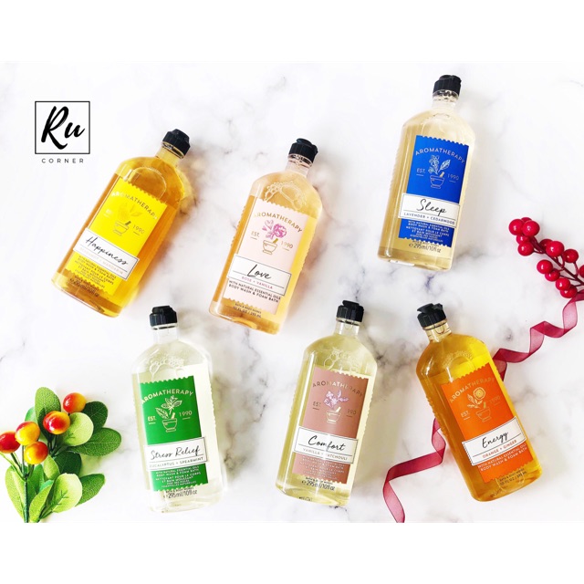[SẴN] Sữa tắm gel Aromatheraphy BBW Bath & Body Works  295ml nhiều mùi | BigBuy360 - bigbuy360.vn