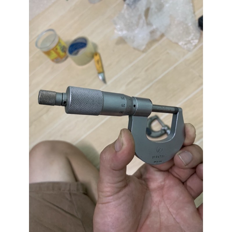 Panme Mitutoyo 0-25 mm hàng nội địa nhật
