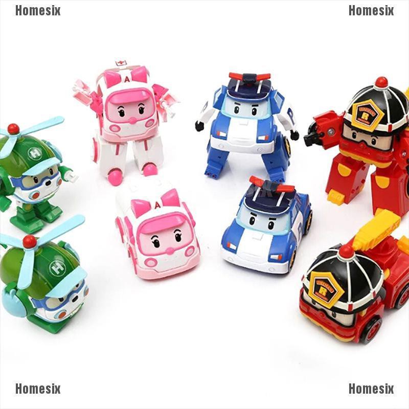 [HoMSI] Robocar Poli Robot Transform Car Baby Kids Car Toys Gift SUU