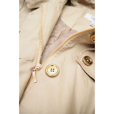 Áo Mangto hàng nút vàng KASPER