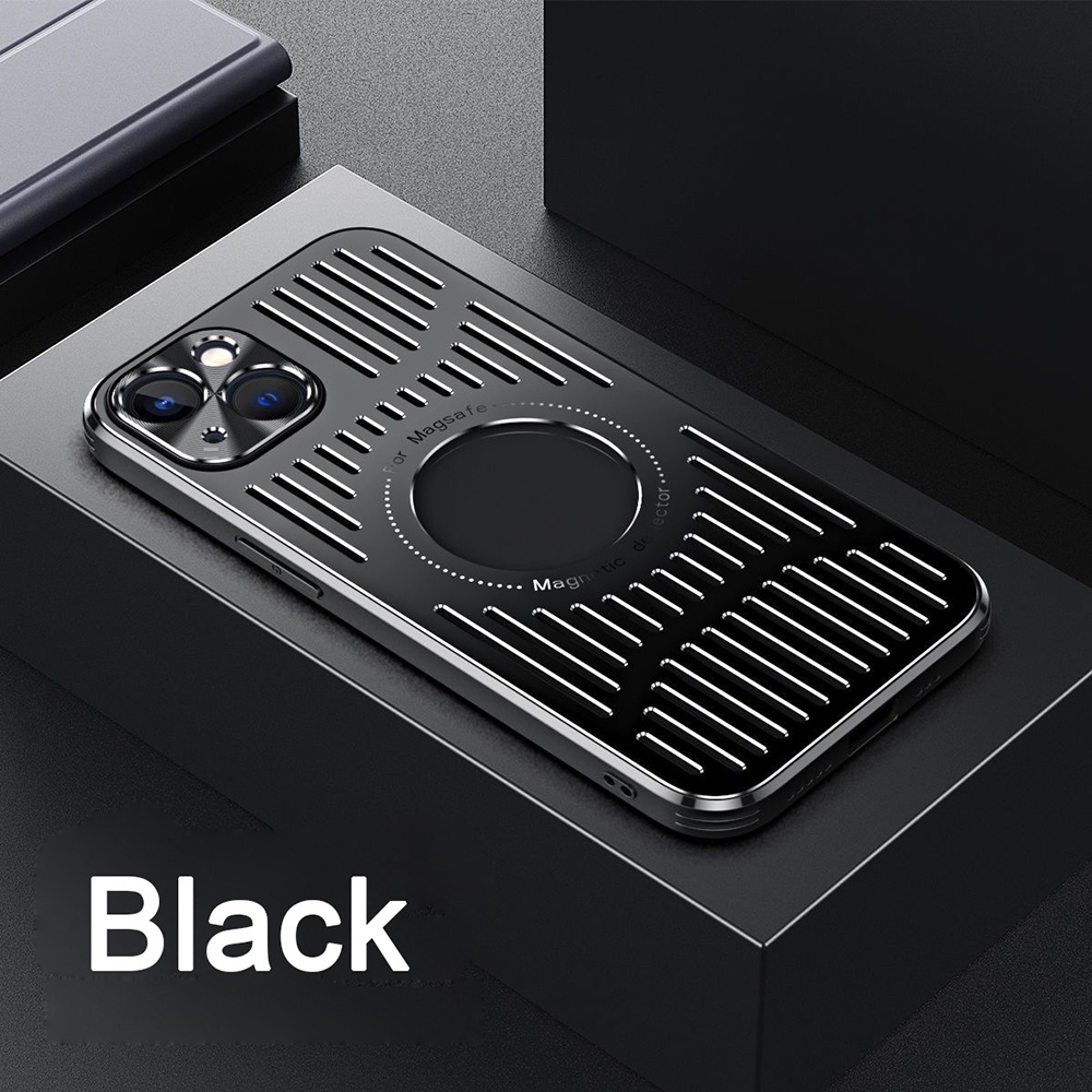 Ốp Điện Thoại Nam Châm Tản Nhiệt Sang Trọng Cho iPhone 13 Pro Max 12Pro Max 13Pro 12
