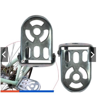 bộ để chân xe đạp có thể gấp gọn
