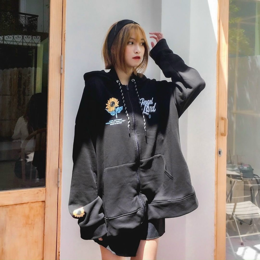 (MỚI) ÁO HOODIE - ÁO KHOÁC NỈ ANGEL LAND ( FORM RỘNG ) | BigBuy360 - bigbuy360.vn