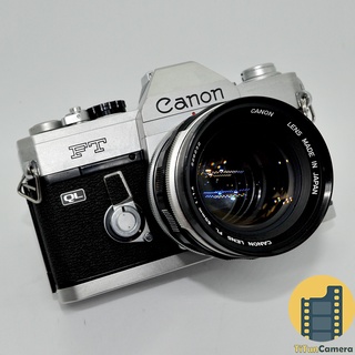 MÁY FILM CANON FT + LENS CANON FL 50mm F1.4