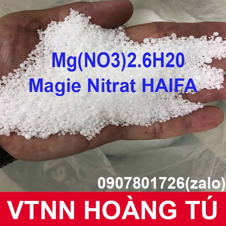 GÓI 1 KG - PHÂN BÓN MG2 MAGIE NITRAT HAIFA NHẬP KHẨU ISRAEL - CHÂU ÂU