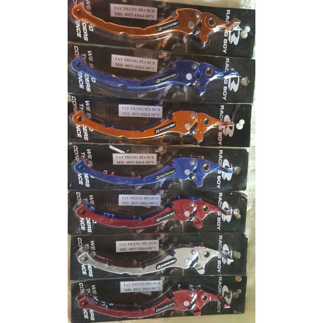TAY THẮNG ĐĨA XE MÁY RACING BOY