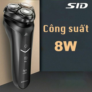 Máy cạo râu công suất lớn 8W pin sạc siêu bền đầu cắt 3D - AKIO