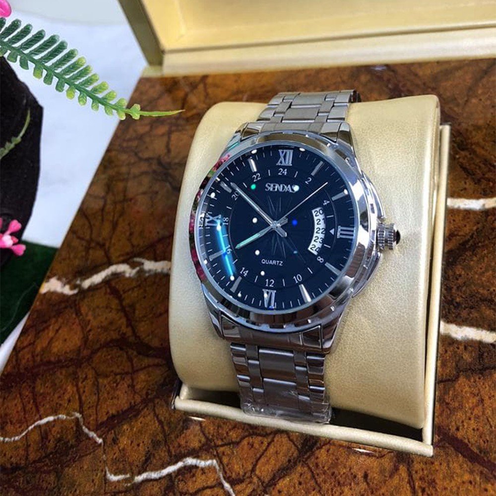 Đồng Hồ Nam SENDAS LM 24 - JAPAN Cao Cấp Chống Nước Chống Xước Kim dạ quang , Kiểu Dáng Trẻ Trung - Bảo Hành 12 Tháng