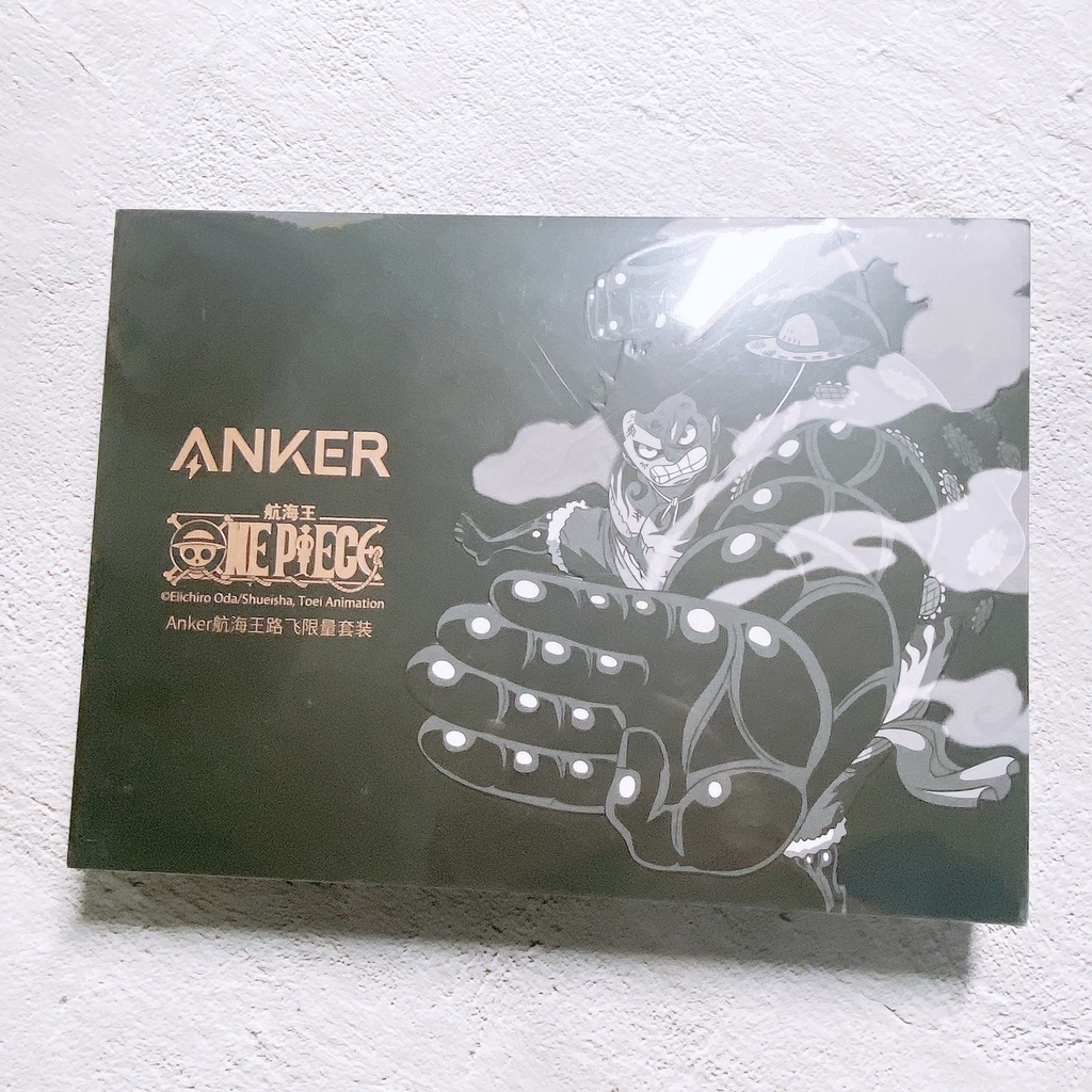 Bộ 4 Món Anker One Piece Luffy 4in1 : Sạc + Cáp C to C + Cáp C to L + Pin Dự phòng A2633 A9541 A9540 A9514 -B9541