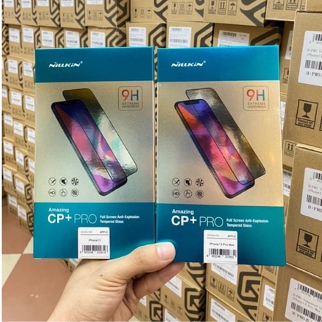 Kính cường lực nillkin CP+ Pro iPhone 14 Pro Max ,13 Mini, 13, 13 Pro, 13 Pro Max, 12, 11, XS  Full màn hình chính hãng