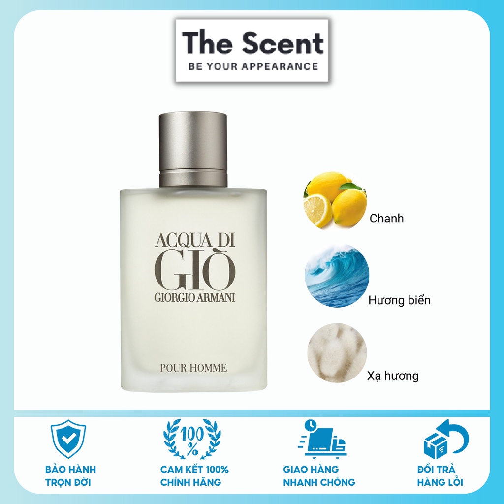 Nước Hoa Nam Giorgio Armani Acqua di Giò Pour Homme EDT 100ml
