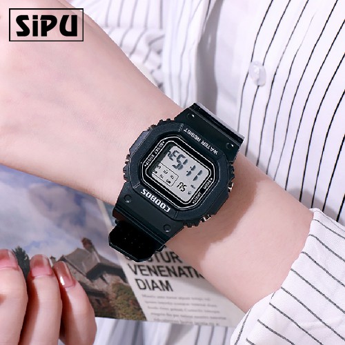 ĐỒNG HỒ ĐIỆN TỬ NAM NỮ COOBOS 6008 MẶT VUÔNG CÁ TÍNH (hàng chính hãng có clip) | BigBuy360 - bigbuy360.vn