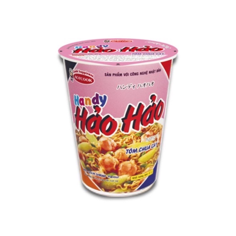 [GIAO HOẢ TỐC] Mì Hảo Hảo ly Handy tôm chua cay 24 ly x 67g