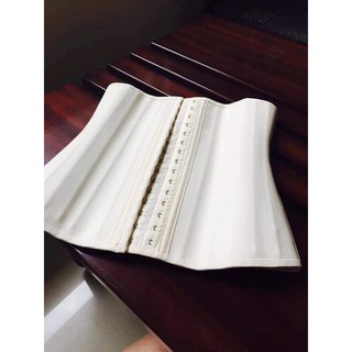 Đai nịt bụng latex 25 xương 2711 dáng chuẩn đeo không lộ viền giảm mỡ , gen nịt bụng