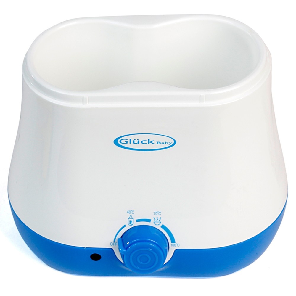 Máy hâm sữa đa năng Gluck GN05 (máy hâm 2 bình)