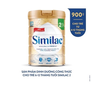 Sữa bột similac newborn 1 , 2 , 3 , 4 900g dinh dưỡng 5g