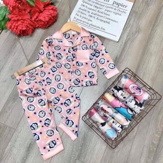 Pijama lụa đẹp hàng cao cấp cho bé