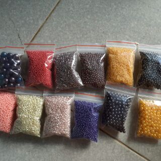 Combo hạt bẹt (trai 2-4mm)