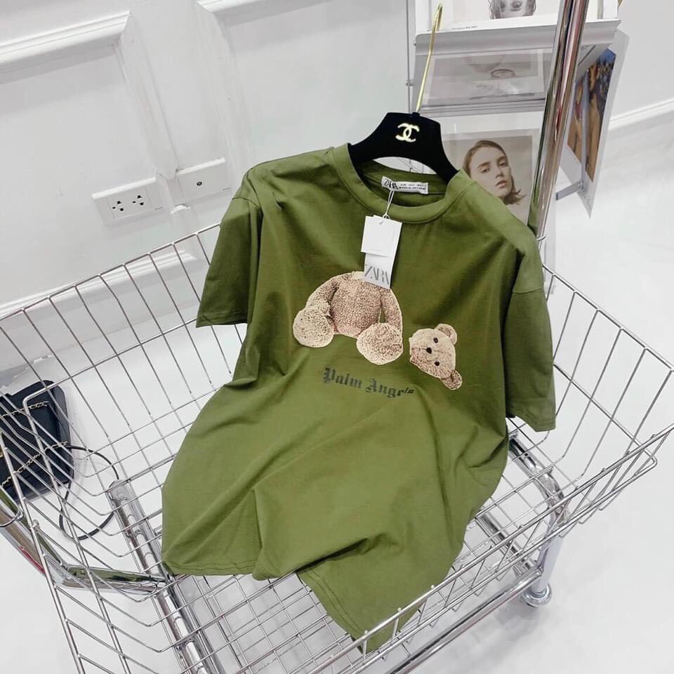 Áo phông tay lỡ cotton basic