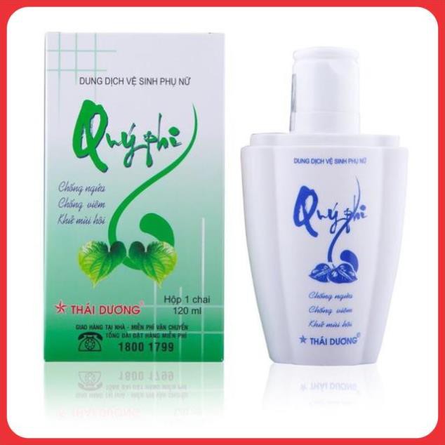 Dung dịch vệ sinh phụ nữ Quý phi xanh 120ml