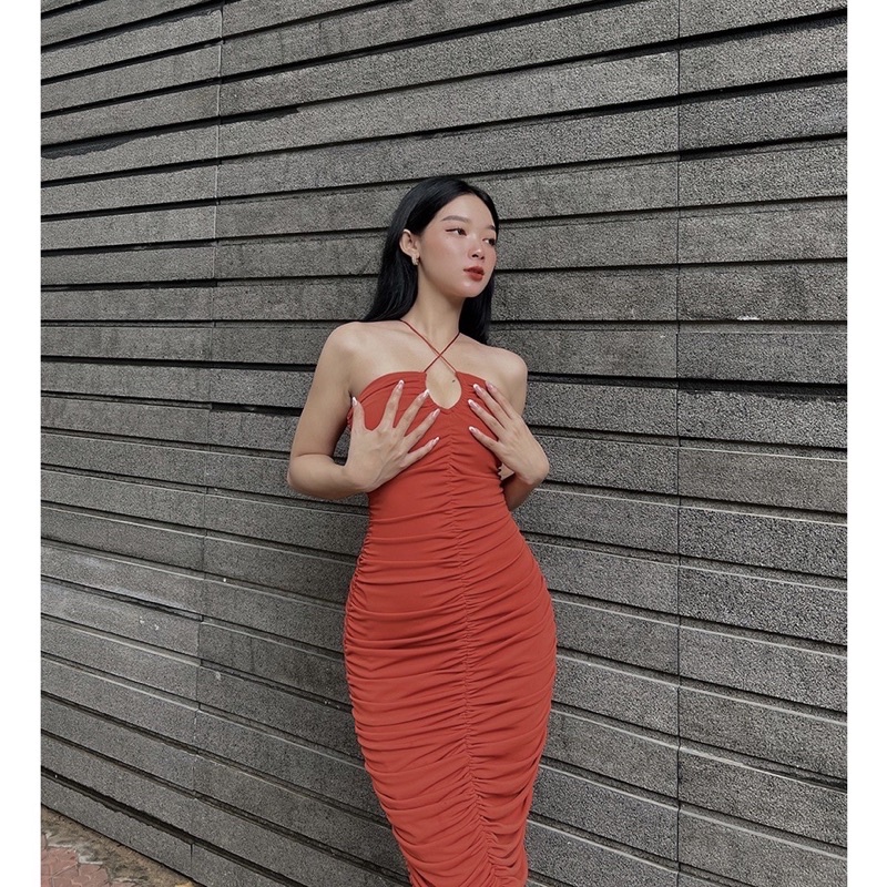 Đầm body con sâu - TK922