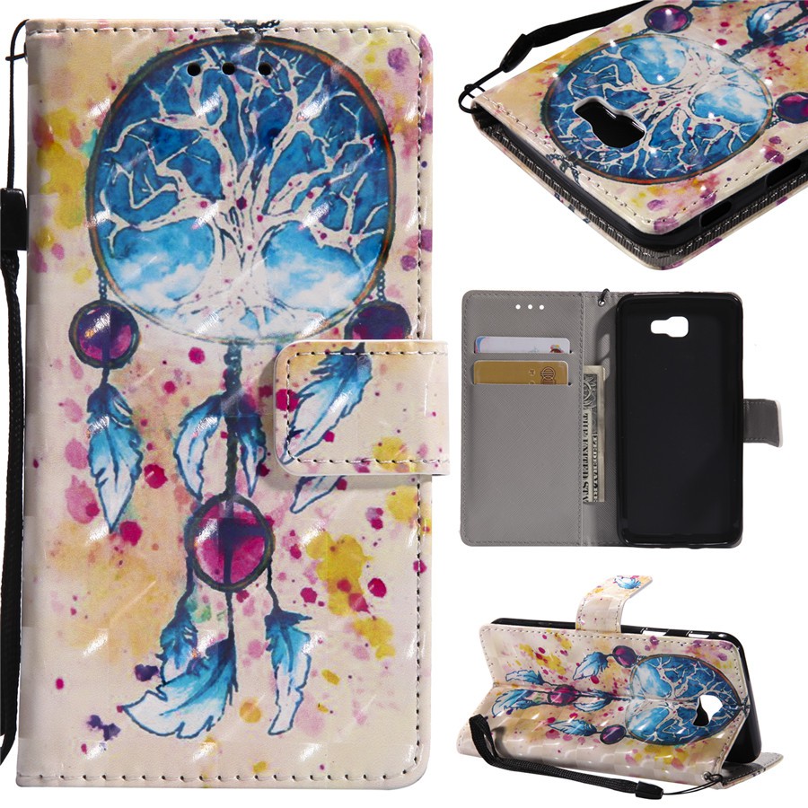 Bao da điện thoại nắp lật in hình ảnh tươi vui dành cho Samsung J5 Prime/J7 Prime | BigBuy360 - bigbuy360.vn