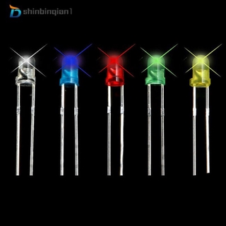 Set 500 Điốt Đèn Led 3mm 5 Màu Chuyên Dụng