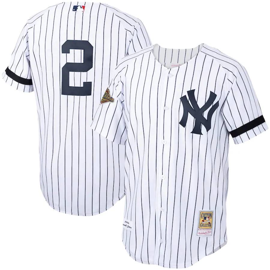 Áo Thun Bóng Chày Thể Thao Jersey MLB New York Yankees Size X2 Yb2