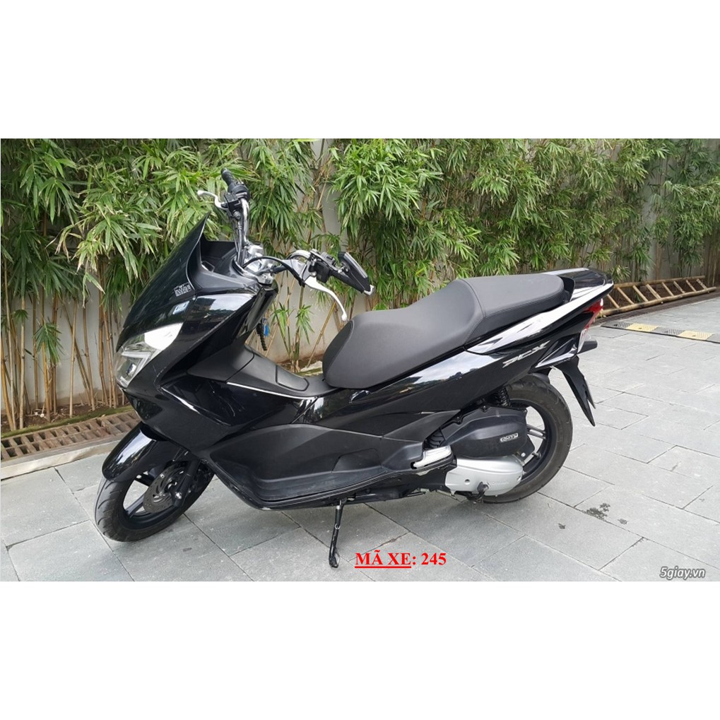 Bộ nhựa HONDA PCX đời 2014 màu đen-trắng