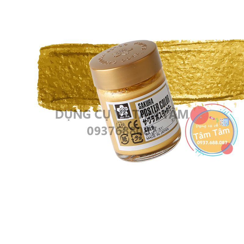 [ TÂM TÂM ]-Màu Poster nhủ, Màu bột nhủ (Sakura-Nhật)-