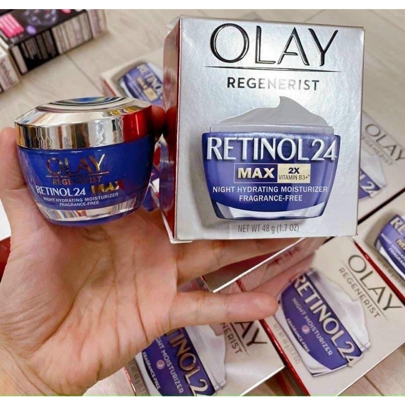 Kem Dưỡng Olay Retinol 24 Night Facial Moisturizer 48g