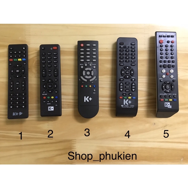 Remote Điều khiển đầu thu truyền hình K+