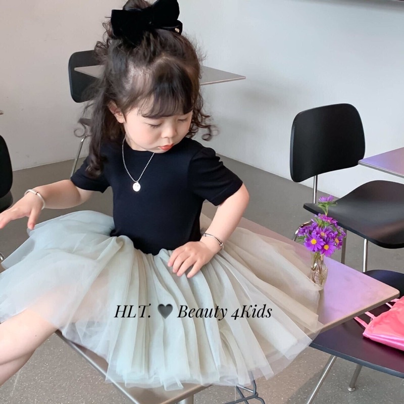 Váy xòe bé gái sang chảnh size 10-20k