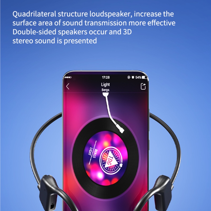Tai nghe bluetooth VITOG VG05 thiết kế kiểu dáng thể thao thời trang chống thấm nước
