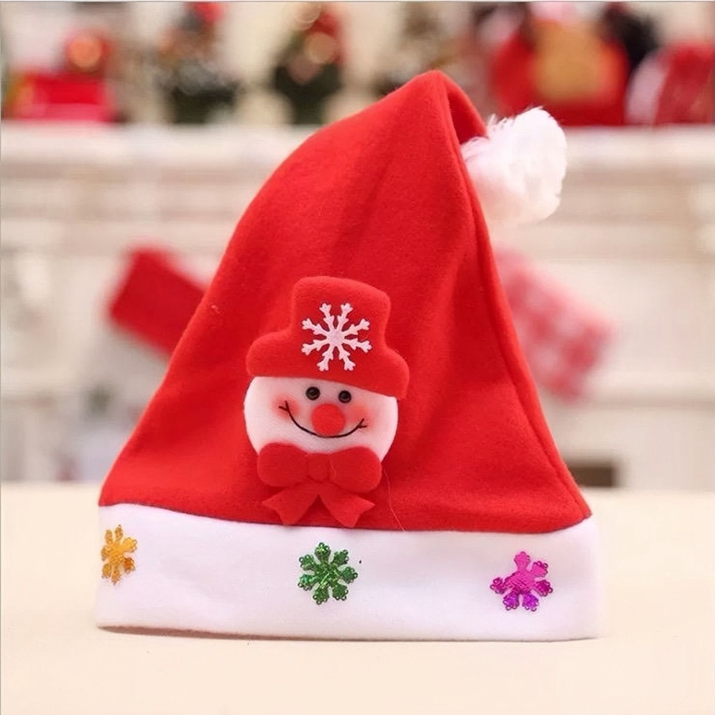 MŨ NOEL HOẠT HÌNH PHÁT SÁNG- TOYS89