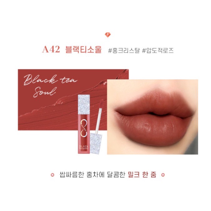 Son Black Rouge Air Fit Velvet Tint Season 8 - The Crystal